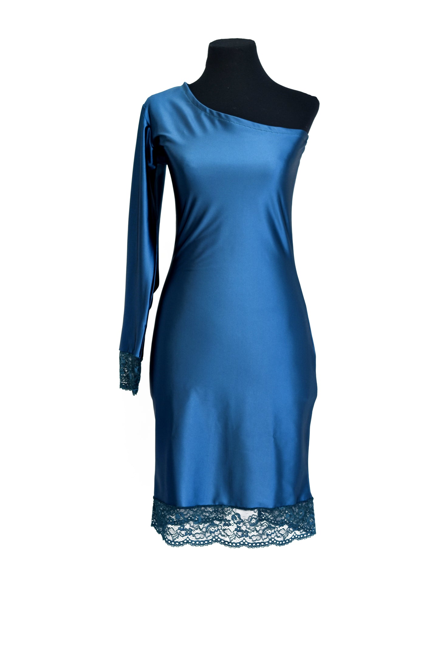 Tango dress Azul petroleo