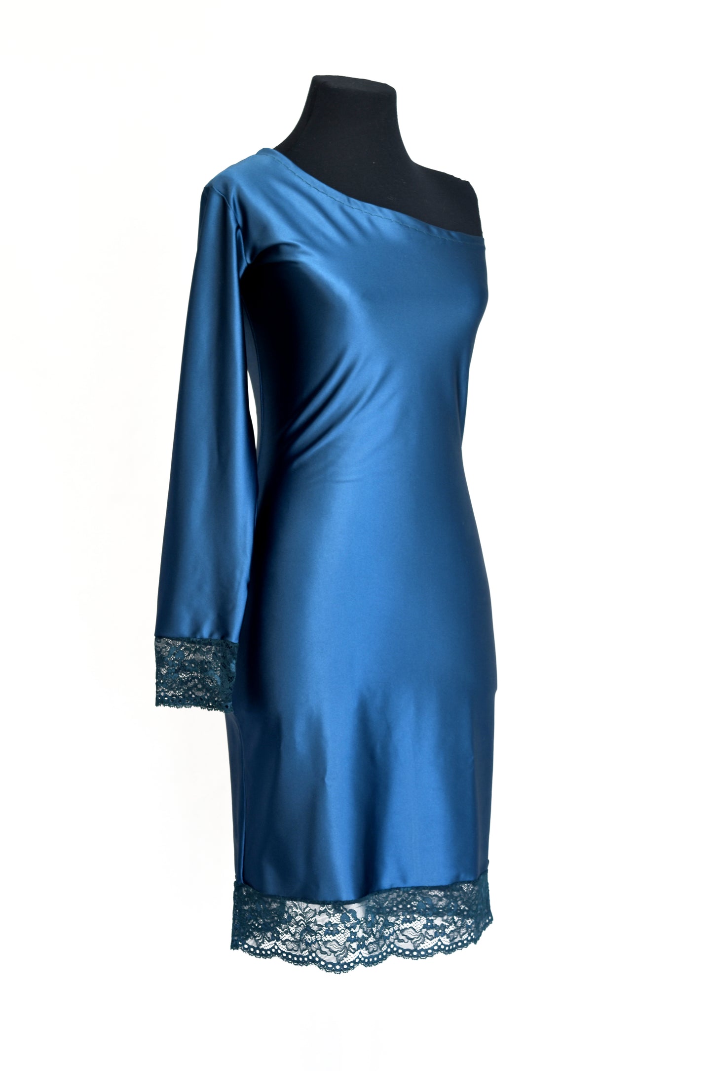 Tango dress Azul petroleo